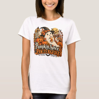 Pompoengewürz en Poltergeist tshirt