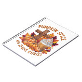 Pompoengewuurz en Jezus Christus Notitieboek (Linkerzijde)