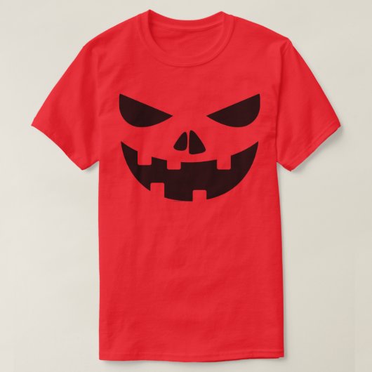 Pompoengezicht 4 t-shirt (Design voorkant)