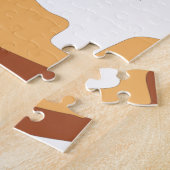 Pompoengezicht voor Halloween Legpuzzel (Zijkant)