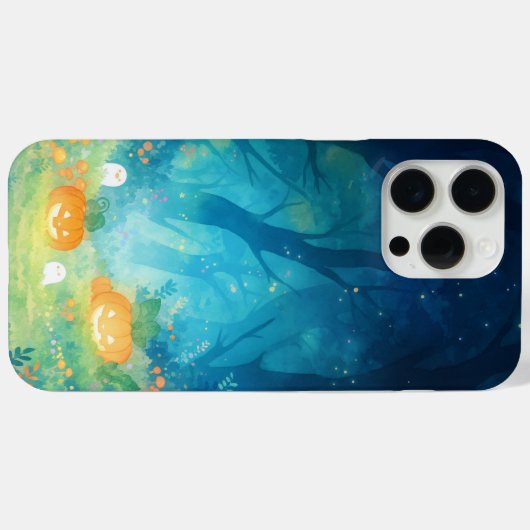 Pompoengloed en spookachtig giechelen Case-Mate iPhone case (Achterkant (horizontaal))