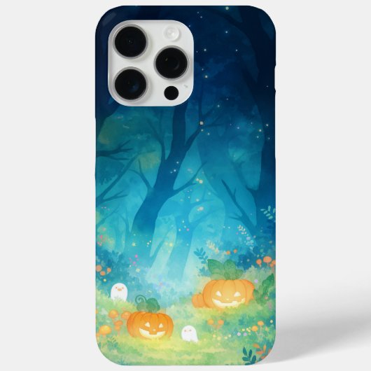 Pompoengloed en Spookachtige Giechels Case-Mate iPhone Case (Achterkant)