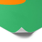 Pompoengrafische poster, Kinderkamer Muur Kunst Poster (Hoek)