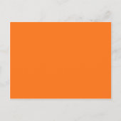 Pompoenhex-code FF7518 Briefkaart (Voorkant)