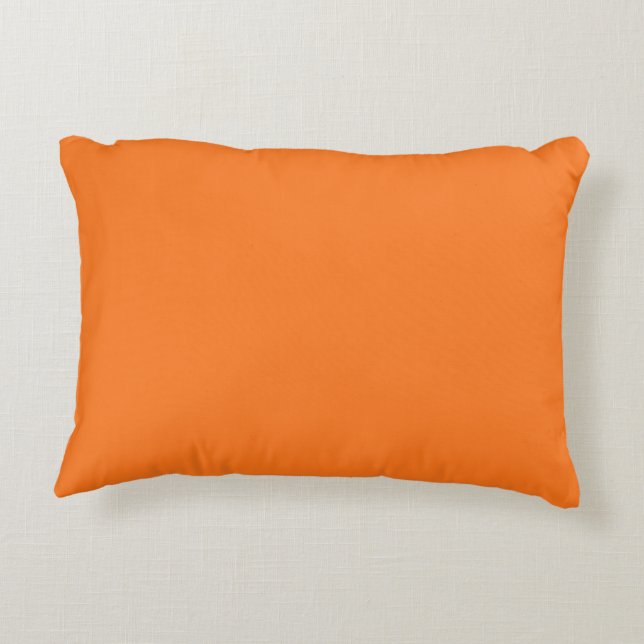 Pompoenhex-code FF7518 Decoratief Kussen (Achterkant)