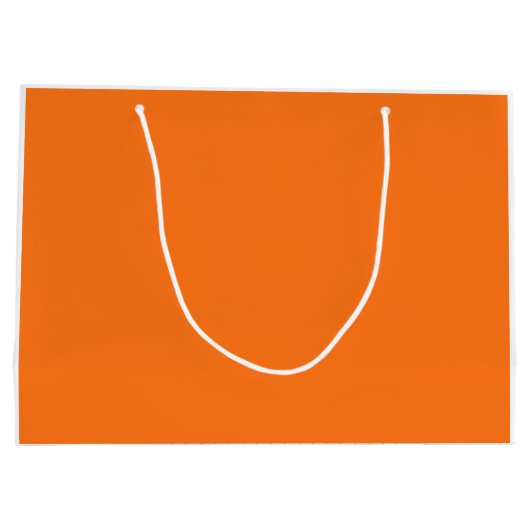 Pompoenhex-code FF7518 Large Cadeautasje (Achterkant)