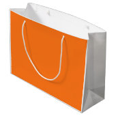 Pompoenhex-code FF7518 Large Cadeautasje (Achterkant Gekanteld)