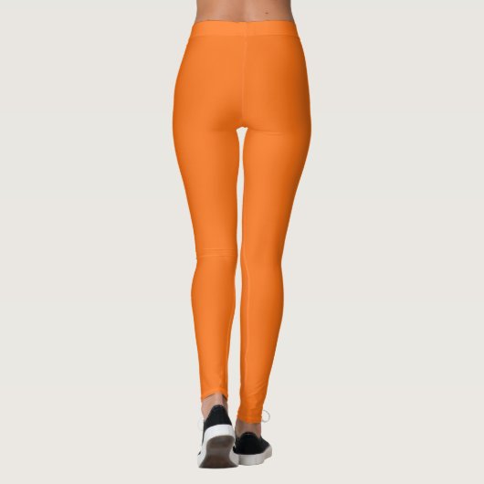 Pompoenhex-code FF7518 Leggings (Achterkant)