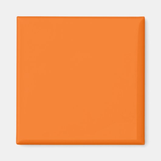 Pompoenhex-code FF7518 Magneet (Voorkant)