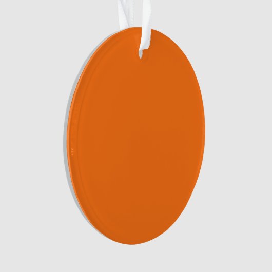 Pompoenhex-code FF7518 Ornament (voorkant)