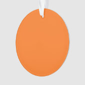 Pompoenhex-code FF7518 Ornament (voorkant)
