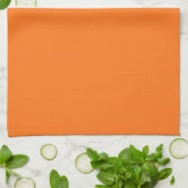 Pompoenhex-code FF7518 Theedoek (Gevouwen)