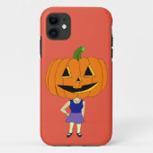pompoenhoofd chibi Case-Mate iPhone case (Achterkant)