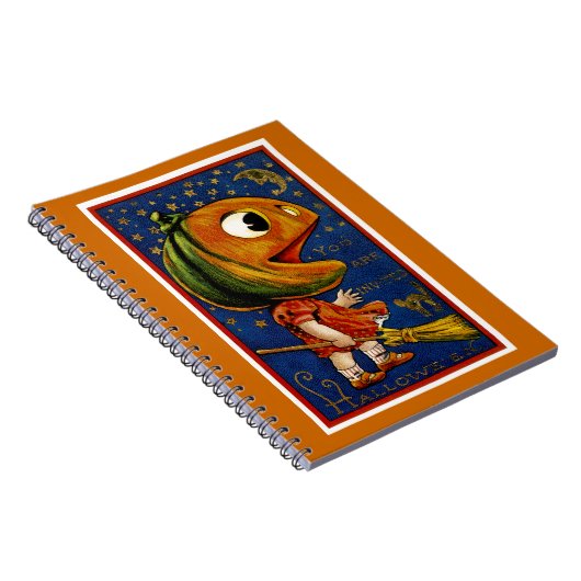  pompoenhoofd notitieboek (Rechterzijde)