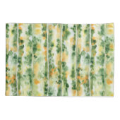 Pompoenhuid geel-groen patroon kussensloop (Achterkant)