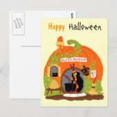 pompoenhuis briefkaart (Voorkant / Achterkant)