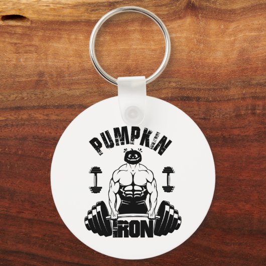 pompoenijzer sleutelhanger (Voorkant)