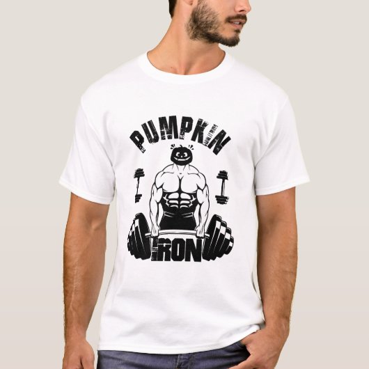 pompoenijzer t-shirt (Voorkant)