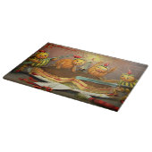 Pompoenkarakters snijtaart snijplank (Hoek)