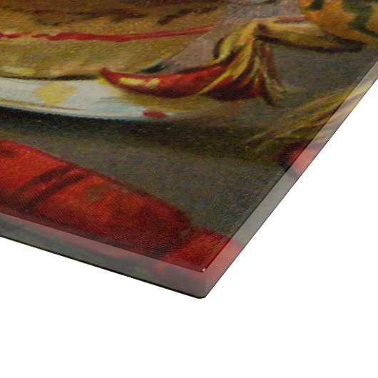 Pompoenkarakters snijtaart snijplank (Hoek)