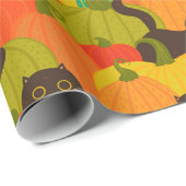 Pompoenkatten — Verpakkingspapier Cadeaupapier (Rol Hoek)