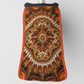 Pompoenkoning - Gold Head Hoesje Golfheadcover (Draai 90)