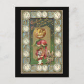 Pompoenkop met Kilt  Briefkaart (Voorkant)