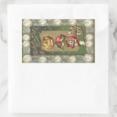 Pompoenkop met Kilt  Rechthoekige Sticker (Tas)