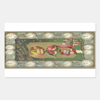 Pompoenkop met Kilt Rechthoekige Sticker