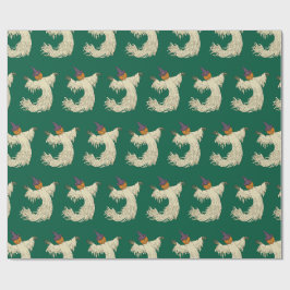 Pompoenkop Spook Halloween Kunst Cadeaupapier