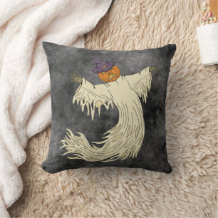 Pompoenkop Spook Halloween Kunst Kussen