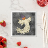 Pompoenkop Spook Halloween Kunst Servet (Insitu)