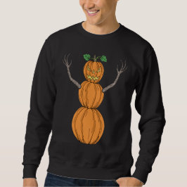 Pompoenkop spook Halloween kunst Trui