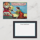  pompoenkop van Halloween Notitiekaartje (Voorkant / Achterkant)