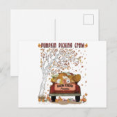 Pompoenkoppen Briefkaart (Voorkant / Achterkant)