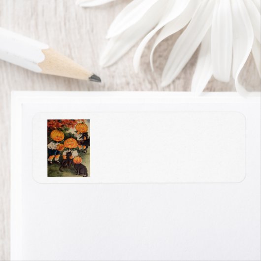 Pompoenkoppen Etiket (Insitu)