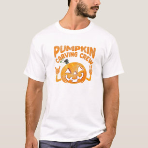 Pompoenkoppen Hippie Halloween Jack O'lan T-shirt