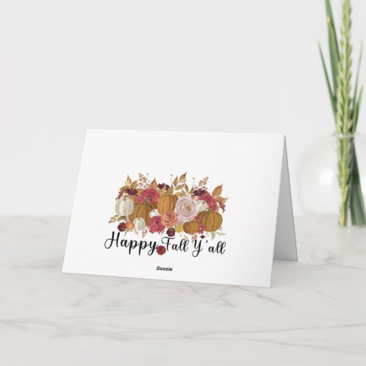 Pompoenkoppen Kaart (Achterkant)