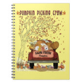 Pompoenkoppen Notitieboek (Voorkant)