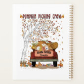 Pompoenkoppen Planner (Achterkant)