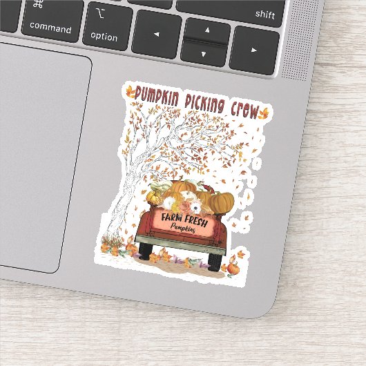 Pompoenkoppen Sticker (Detail)