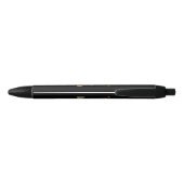 Pompoenkoppen Zwarte Inkt Pen (Achterkant)