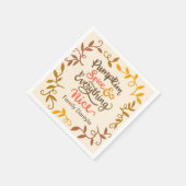 pompoenkruid alles aardig servet (Hoek)