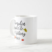 Pompoenkruid en alles aardig koffiemok (Voorkant links)