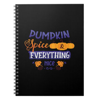 Pompoenkruid en alles mooi - trendy pompoen notitieboek