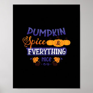 Pompoenkruid en alles mooi - trendy pompoen poster