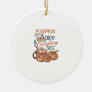 Pompoenkruid en alles wat mooi is keramisch ornament