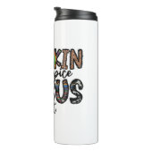 Pompoenkruid en Jezus Christus Thermosbeker (Geroteerd rechts)