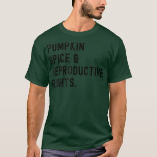 Pompoenkruid en reproductierechten Halloween T-shirt