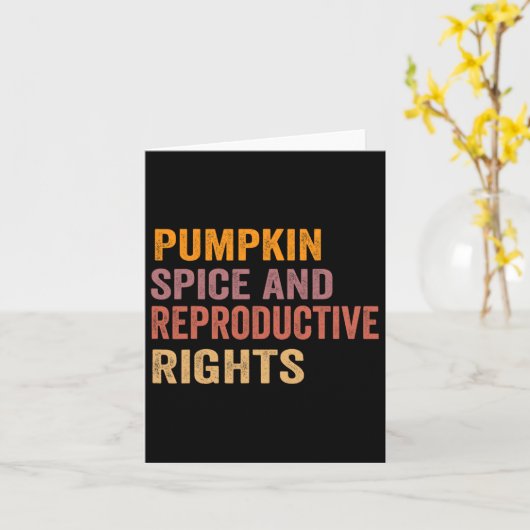 Pompoenkruid en reproductieve rechten kaart (Gele Bloem)